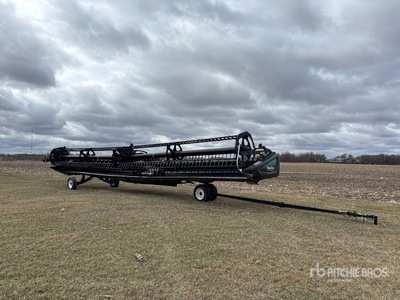 2013 MacDon FD75 40 ft Flex Draper Testata mietitrebbia