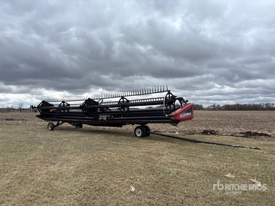 2009 Case 2162 40 ft Draper Testata mietitrebbia