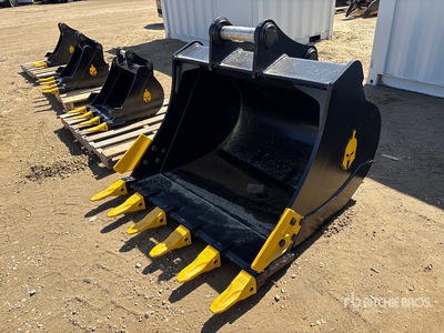 Dynamic Entities 48 in Digging Excavator Bucket - Fits Cat 320/321/323, Hyundai R210, Komatsu PC200/220, Deere 160/200/225, Kobelco SK210, Case 210/225, Doosan DX225 (Unused)