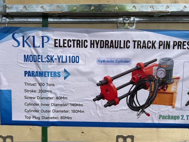 2026 SKLP SK-YLJ100 Hydraulic Track Pin Press Machine - Unused