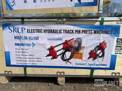 2026 SKLP SK-YLJ100 Hydraulic Track Pin Press Machine - Unused