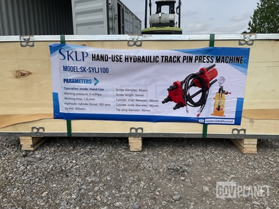 2026 SKLP SK-SYLJ100 Hand-Use Hydraulic Track Pin Press Machine - Unused