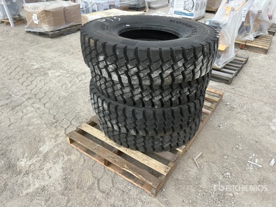 Quantity of (4) Goodyear 11.00R20 Tires