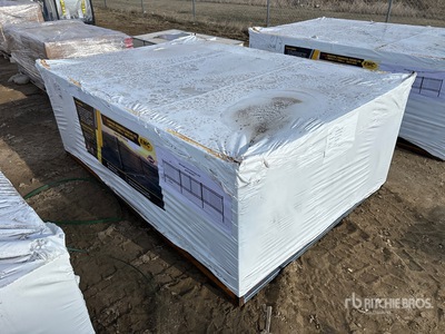 Quantity of (20) 2026 EMC 7 ft x 5 ft Wrought Iron Fencing (Unused)