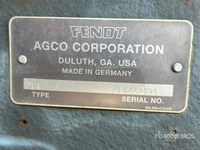 2002 Fendt 714 Vario Allradtraktor