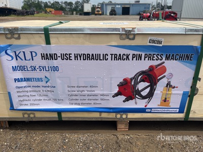2026 SKLP SK-SYLJ100 Hand-Use Hydraulic Track Pin Press Machine - Unused