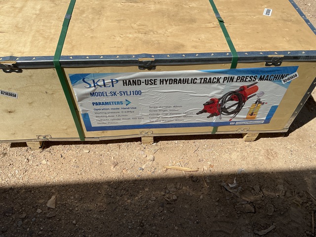 2026 SKLP SK-SYLJ100 Hand-Use Hydraulic Track Pin Press Machine - Unused