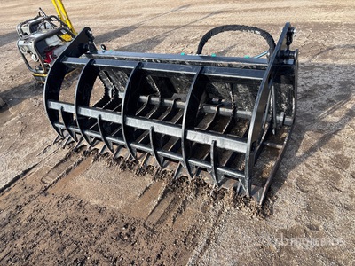 Hoover 84 in Skid Steer Grapple