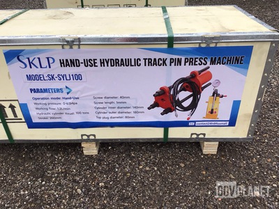 2026 SKLP SK-SYLJ100 Hand-Use Hydraulic Track Pin Press Machine - Unused