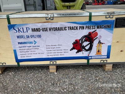 2026 SKLP SK-SYLJ100 Hand-Use Hydraulic Track Pin Press Machine - Unused