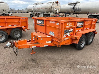 2019 Snake River DMP610 10 ft T/A Remolque Bañera Ligero