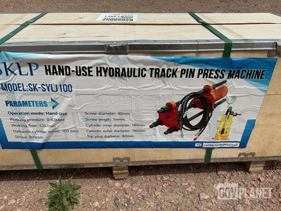 2026 SKLP SK-SYLJ100 Hand-Use Hydraulic Track Pin Press Machine - Unused