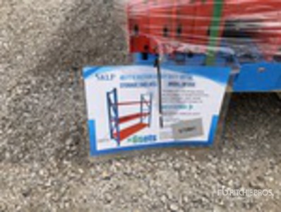 (6) Sets Of SKLP SK-HJ6 Heavy Duty Metal Storage Shelving - Unused