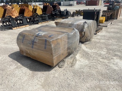Quantity of (4) 80 Gal Aluminum Diesel Fuel Tanks