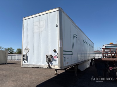 2003 Wabash 53 ft x 102 in T/A Van Trailer