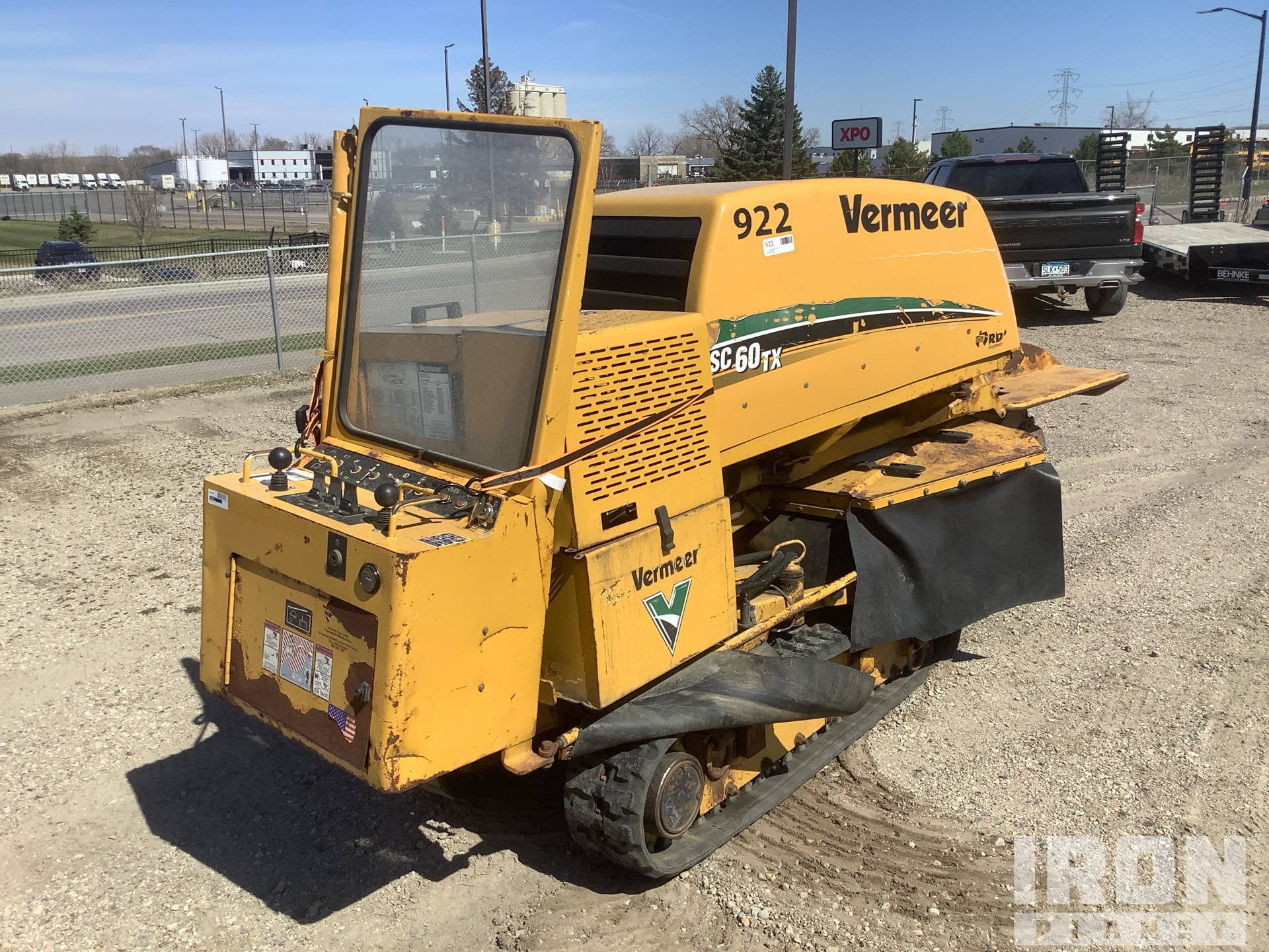 2016 Vermeer SC60TX Tracked Stump Grinder in Burnsville, Minnesota