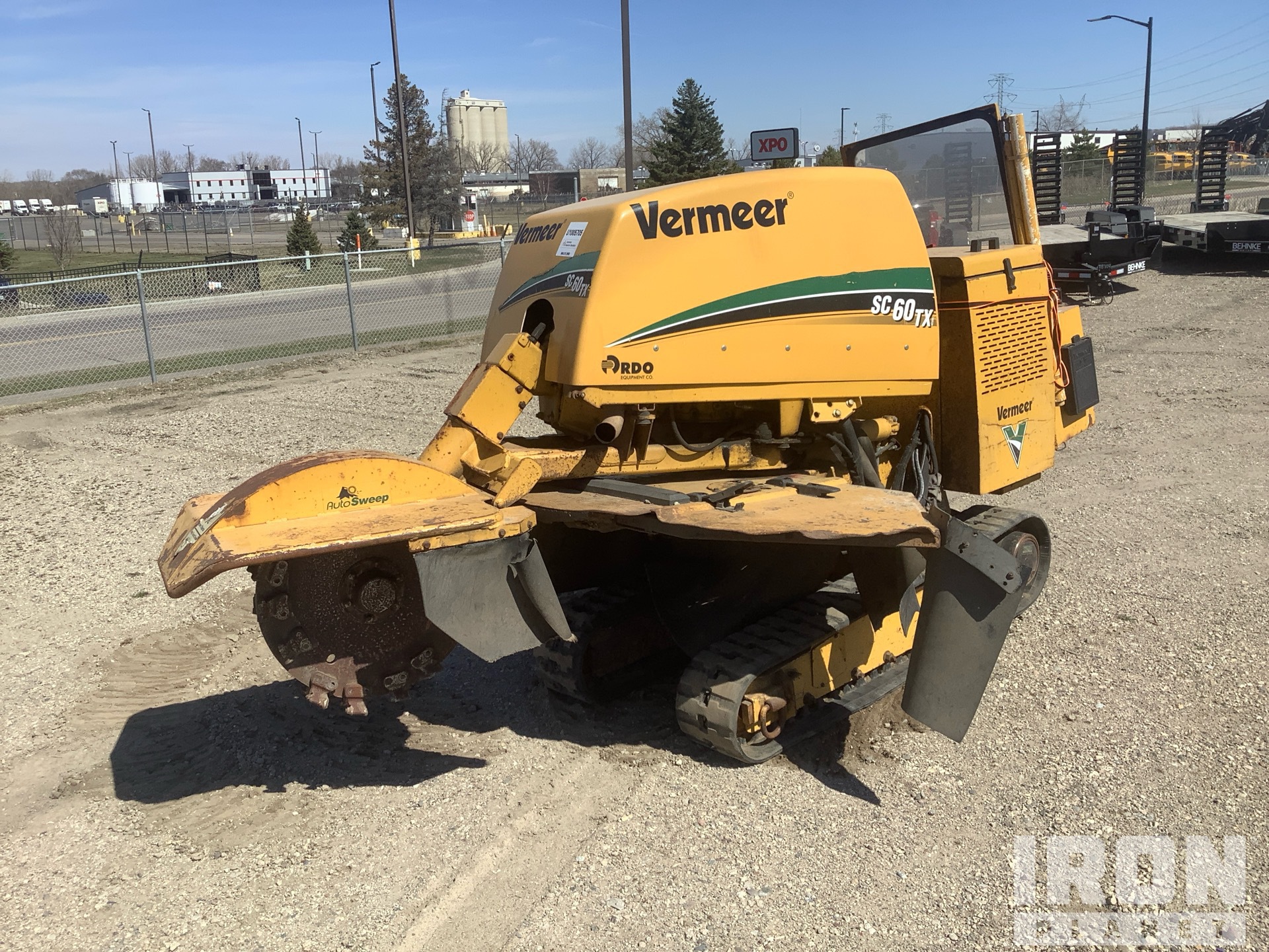 2016 Vermeer SC60TX Tracked Stump Grinder in Burnsville, Minnesota