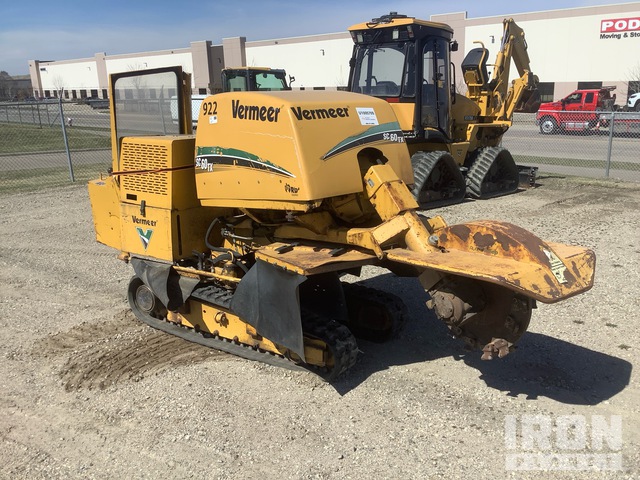 2016 Vermeer SC60TX Tracked Stump Grinder in Burnsville, Minnesota