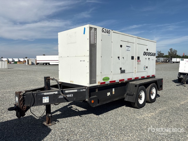 2013 Doosan Mobile Generator Set