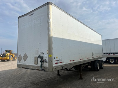 2014 Manac 942 32 ft x 102 in T/A Semi-remorque fourgon