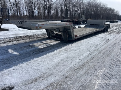 2004 Alutrec T/A Double Drop Removable Gooseneck Remorque Surbaissée