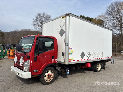 2017 Isuzu NRR 4x2 Gesloten vrachtwagen (Inoperable)