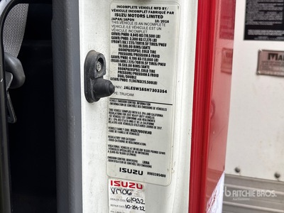 2017 Isuzu NRR Furgoneta caja cerrada (Inoperable)