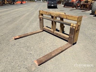 Cat 57 in Q/C Radladergabeln - Fits Cat 928G