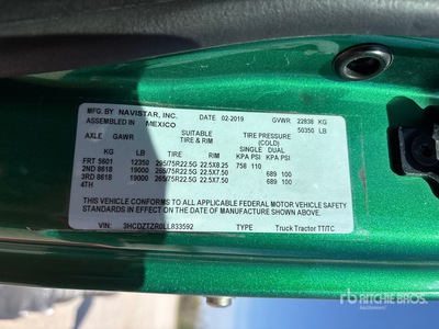 2020 International LT625 Day Cab Truck Tractor