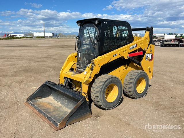 2021 Cat 242D3 Two-Speed Skid Steer Loader