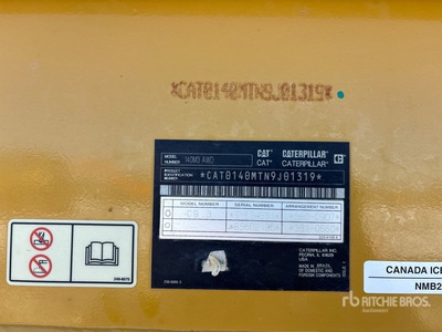 2019 Cat 140M3 AWD Motor Grader