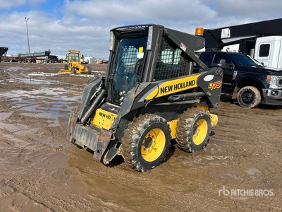 2009 New Holland L175 Two-Speed Chargeuse à direction à glissement