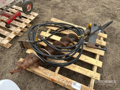 10 in Hydraulic Post Hole Auger