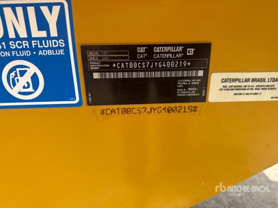 2024 Cat CS7 Smooth Drum Compactor
