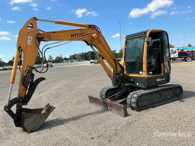 2017 Hyundai Robex 60CR-9A Mini Excavator