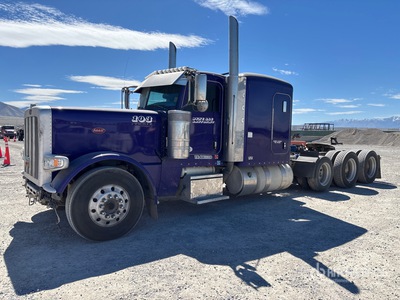 2019 Peterbilt 389 8x4 Tri/A Sleeper Truck Tractor