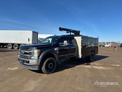 2021 Ford F-550 XLT 4x4 Extended Cab Service Truck