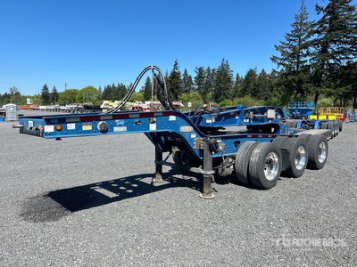 2015 Aspen LB75 75 ton Tri/A Removable Gooseneck 低床トレーラー