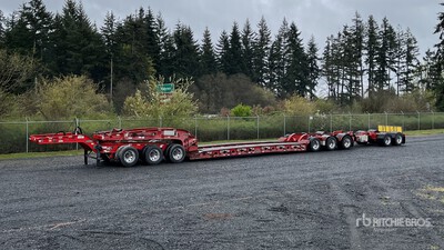 2017 Aspen LB65 65 ton 3+3+2 Removable Gooseneck Góndola