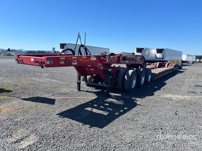 2017 Aspen LB65 65 ton Tri/A Removable Gooseneck Góndola