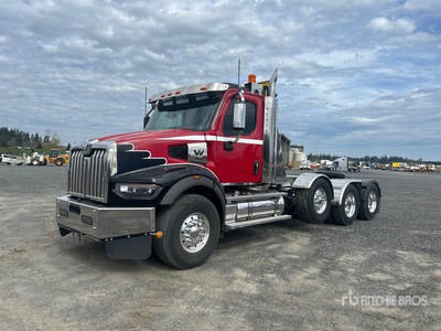 2024 Western Star 49X 8x4 Heavy Haul Tri/A Day Cab Truck Tractor