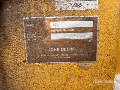 2018 John Deere 50G Mini Excavator
