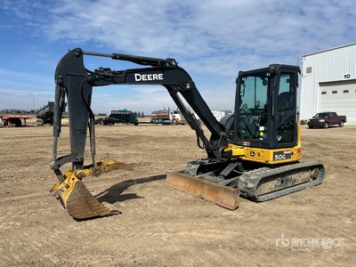 2018 John Deere 50G Mini-pelle