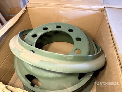 Lot of (8) Wheel, Pneumatic Tire