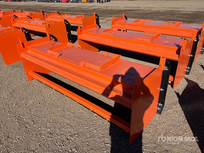 2025 Kit Containers QT-SP-8-23 97 in Skid Steer Snow Pusher (Unused)