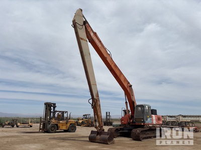 1998 Hitachi EX300 LC-3C Long Reach Pelle Hydraulique sur Chenilles