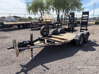 2020 Snake River FB5X10-7K 10 ft T/A Equipment Trailer