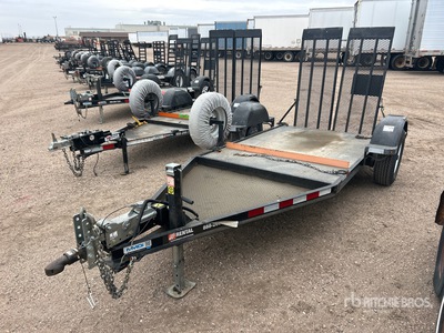 2018 MMDI 58RVX10 8 ft S/A Remolque Portamaquinaria