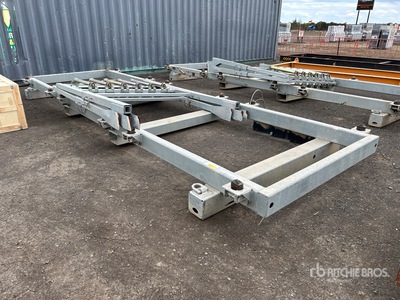 2020 Redmond Gray Triple Drum Stand Skid Frame Attrezzatura industriale