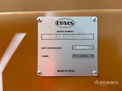 2026 LYALS ALSBB9CY Caja de cimentación & roca (Unused)